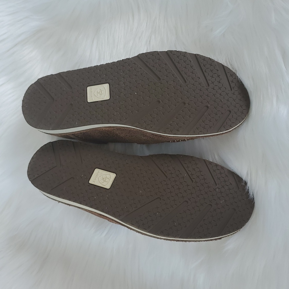 Women's Ariat Metallic Bronce/Aztec blanket Cruiser  Slip-Ons - Picture 6 of 10